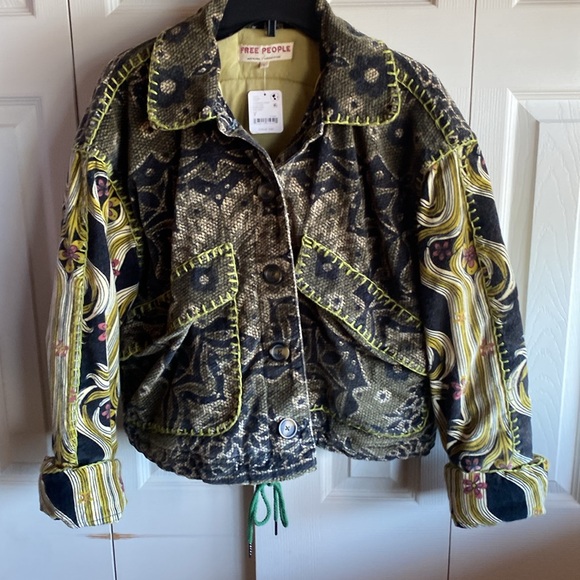 Free People NWT Giving Joy Jacket small - Picture 6 of 17